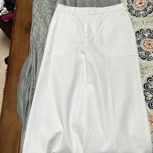 Pearl by Lela Rose White Stretch Denim Ellie Jean